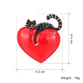 Love Cat Brooch